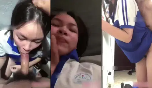 Lén lút chịch bé nữ sinh từ phòng tắm ra ngoài cửa sổ khi tới nhà chơi mặc kệ ba mẹ em vẫn đang ở nhà