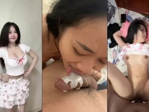 Em tiktoker bắt ăn sữa chua trên chim